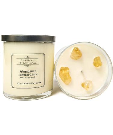 Abundance Intention Ritual Set | 100% Natural Soy Candle, Intention Oil & Bath Salts | Prosperity, Success, Good Fortune Rituals | Wiccan, Pagan, Metaphysical, Spiritual - Buy Online on GoSupps.com