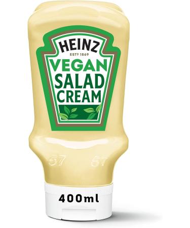 Heinz Vegan Salad Cream 400ml - Dairy-free and Delicious Dressing - Buy Online on GoSupps.com