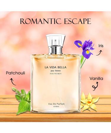 La Vida Bella Women Perfume Bold & Sophisticated Scent Eau De Parfum With Citrus Spice And Woody Notes Long Lasting Natural Spray Fragrance 3.4 Fl Oz La Vida Bella 3.4 Fl Oz (Pack of 2) - Buy Online on GoSupps.com