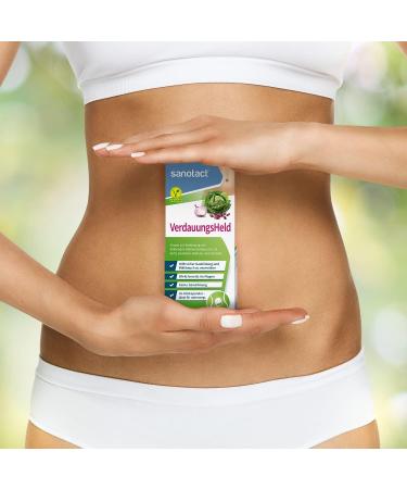 Sanotact Digestive Hero - 6x40 Mini Tablets for Bloating Flatulence & Stomach Pain | On-the-Go Digestive Support - Buy Online on GoSupps.com