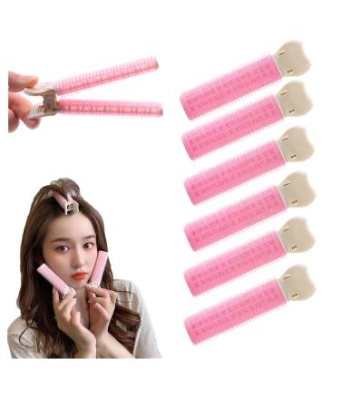 Volumizing Hair Clips - 12Pcs Hair Clips For Volume Hair Volume Clips for Roots Volumizing Root Clips for Hair Instant Hair Root Volume Clip for Women Girls DIY Hair Styling Tool (Pink)