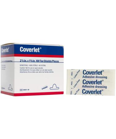 Toe Shield Fabric Bandages (Box of 100)