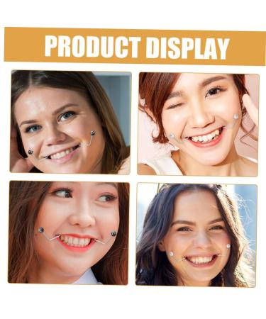 Beavorty Dimple Trainer - 2 Pairs Portable Facial Exerciser Copper Dimple Marker Assorted Colors Improve Your Smile | International Shipping Available - Buy Online on GoSupps.com