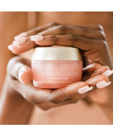 Exfoliate & Glow Self-Heating Face Mask | AHA & Antioxidants for Radiant Skin | Alcohol-Free Gel Formula - International Shipping - Buy Online on GoSupps.com