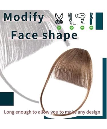 Bangs Hair Clip Clip in Bangs Extensions Wispy Bangs Fringe Hairpieces for Women Clip on Air Bangs Flat Neat Bangs Hair Extension for Daily Wear Hairpieces (Color : Hzong) - Buy Online on GoSupps.com