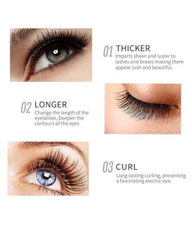 Eyelash Growth Serum - Nourish & Repair for Thick Long Curled Lashes | Safe & Gentle Lash Care (0.123oz - Buy Online on GoSupps.com
