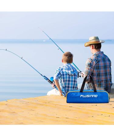 Kids Fishing Set - Blue 1.5M Fishing Rod Reel & Bait | Best International Shipping - Buy Online on GoSupps.com