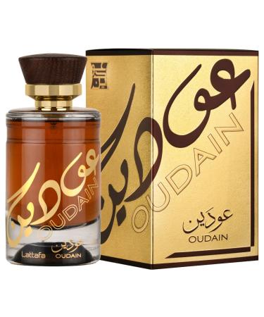 Lattafa Perfumes Oudain Eau De Parfum Spray for Men 3.4 Ounce - Buy Online on GoSupps.com