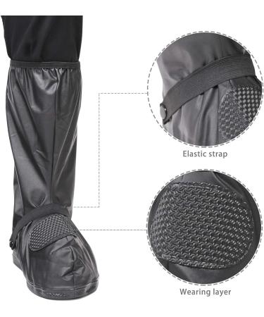 JZSSXLW Rain Snow Waterproof Shoe Covers - XX-Large Black - Unisex Motorcycle Boots - Buy Online on GoSupps.com