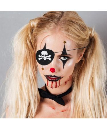 Buy Geyoga 36 Pirate Eye Patches for Kids | Black Felt Captain Masks | Bulk Cosplay Props for Halloween & Pirate Parties | Age 6 - Buy Online on GoSupps.com