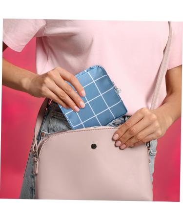 Goohochy 4-Piece Menstrual & Diaper Bag Set | High Capacity Cotton Storage for Women's Bandages & Feminine Products - Buy Online on GoSupps.com