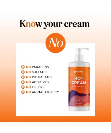 Maple Holistics Hot Cream Sweat Enhancer Premium Body Sculpting Sweat Cream with Invigorating Botanical Extracts - 12 Fl Oz - Buy Online on GoSupps.com