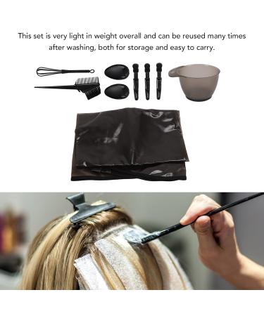 Premium Hair Dye Set with Brush Bowl Ear Protection Bib Coat & Clip - Perfect for Bleaching & Dying Hair | International Shipping Available - Buy Online on GoSupps.com