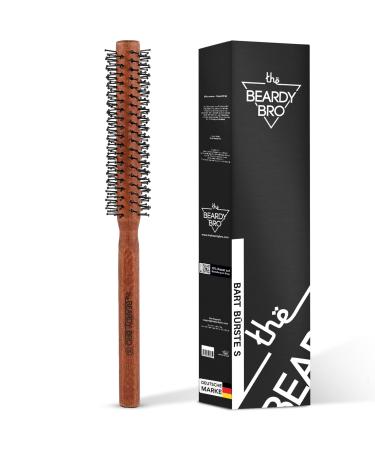 The Beary Bro I Bart Round brush to degenerate and blow -dry I beard brush for the man with a beard foehn brush with special knobs i hairbrush for short to medium -length hair - Smal 25mm 1. Smal 25mm