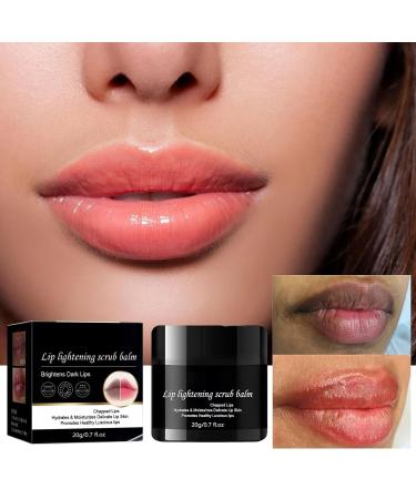 Men's Exfoliating Lip Scrub for Moisturizing, Fading Lip Lines, & Stretch Marks - Pink, One Size - Buy Online on GoSupps.com
