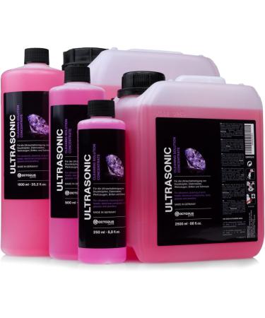 Octopus Special Ultrasound Cleaner - 2.5L Concentrate for Ultrasound Devices Glasses & Jewelry Cleaning | Hygienic & Effective Clean Solution - Buy Online on GoSupps.com