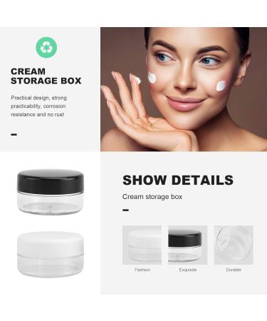 Shop Cabilock 30-Piece Glass Cream Cans - 10g Ointment Containers for Lip Balm Nail Art & Cosmetics - Mini Doses with Lid - Buy Online on GoSupps.com