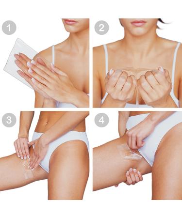 Parissa Wax Strips Face & Bikini Hair Removal Kit for Women - 16 Strips & Aftercare Oil included - Buy Online on GoSupps.com