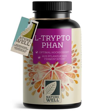 L -tryptophan high dosed - 300x L -tryptophan capsules - 500mg L -tryptophan per capsule - 10 months range - vegan L -tryptophan from fermentation - laboratory test without undesirable additives vegan 1x 300 capsules - Buy Online on GoSupps.com