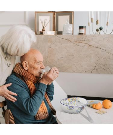 Doitool Adaptive Utensil Set Angled Spoon & Fork for Easy Self-Feeding | Stainless Steel Cutlery for Seniors & Patients (Right Hand) - Buy Online on GoSupps.com