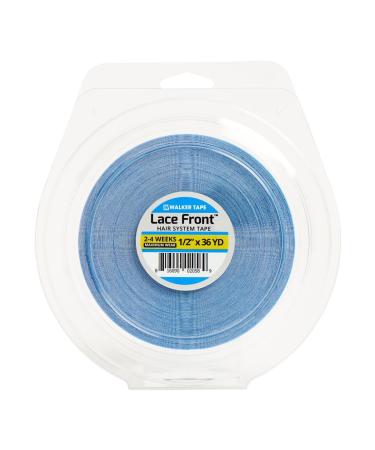 "Lace Front Support" Double Sided Roll Tapes Stickers Adhesive for Men Hair System Replacement Toupee Hair Extension Wig Bundles Hair Weave Closure Lace Frontal(36 Yards & 1/2 Inch)