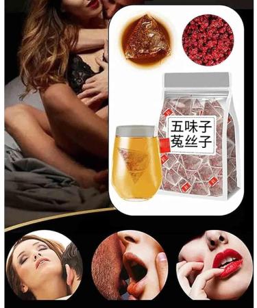 Five Flavors Goji Berry Tea Essential Pure Chinese Herbal Medicine for Men Four Famous Five Flavors Wolfberry Tea Chinese Kidney Care Tea Health Liver Care Tea (2BOX) - Buy Online on GoSupps.com