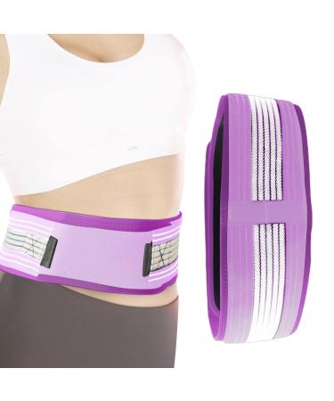 Aizuoni trochanter girdle for women |SI joint hip belt |Relief of SI joint-related hip-shared basin reserves anti-slip pelvic support Lila