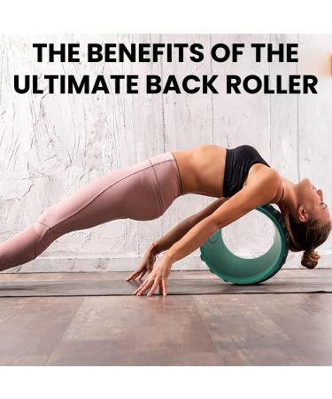 ENERGY FLOW Back Roller: Deep Tissue Massage & Spine Cracker for Back Pain Relief and Improved Flexibility - Buy Online on GoSupps.com
