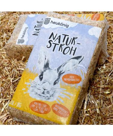 100% Straw 6kg in Handy 1kg Bags - Naturally Best Quality | Heukoenig.de - Premium International Shipping - Buy Online on GoSupps.com