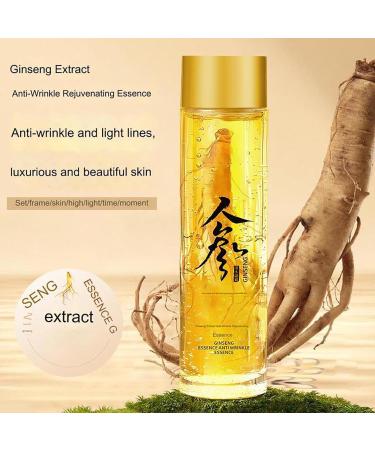  Kixolazr Ginseng Serum Ginseng Extract Liquid 120ml Ginseng Peptide Face Oil Anti-Aging Cleansing and Moisturizing Oil Ginseng Extract for All Skin Types - Buy Online on GoSupps.com