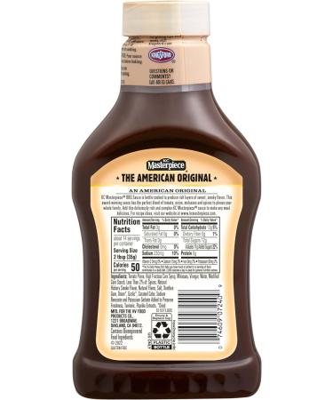 KC Masterpiece Original Barbeque Sauce 510g - Buy Online on GoSupps.com