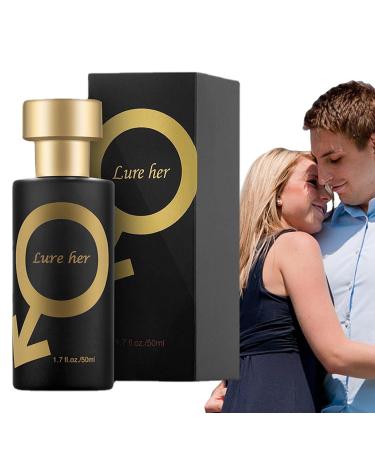 Golden Lure Perfume Pheromone Perfume Spay For Men Cologne For Men Attract Women Romantic Glitter Perfume Gift 50 M - Buy Online on GoSupps.com