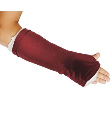 LimbO Cast Sleeve For Casts and Dressings (Small Burgundy) Small Burgundy