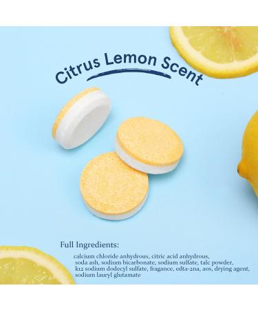 Natural Citrus Garbage Disposal Cleaner Tablets - 24 Pcs Foaming Deodorizer for Kitchen & Sink - 1 Year Supply - Buy Online on GoSupps.com