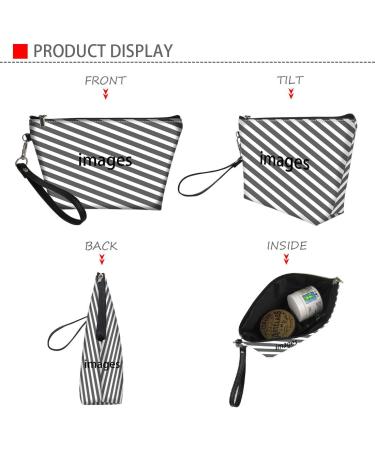 Showud Designs: Stylish Beige Westie Cosmetic Bag for Women - Portable Travel Set School Pencil Holder & Cultural Wallets - Buy Online on GoSupps.com