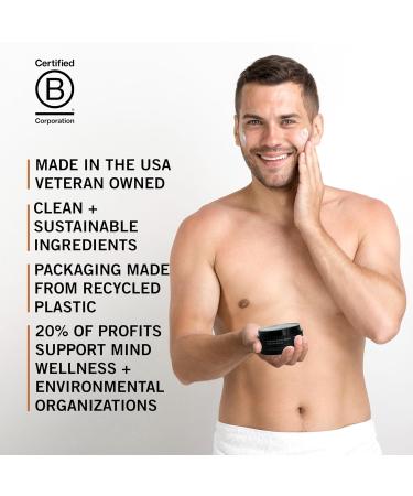 Stubble & Stache Exfoliating Probiotic Charcoal Sugar Scrub for Men - Deep Cleanse Natural Pore Minimizer Pre-Shave Wash Daily Use - 3.4 fl oz - Buy Online on GoSupps.com