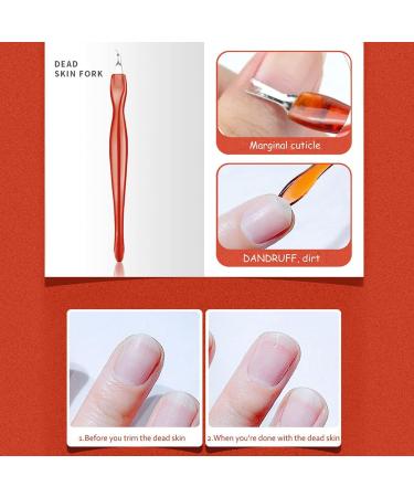 Pedicure Cuticle Trimmer Set - Professional Dead Skin Removal Tool for Nail Care (6 Colors) - Buy Online on GoSupps.com