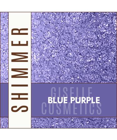 Giselle Cosmetics Organic Mineral Loose Powder Eyeshadow - Blue Purple (3g) - Buy Online on GoSupps.com
