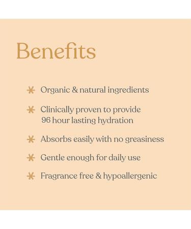 EllaOla Soothing Baby Face Cream | Organic Moisturizing Lotion for Eczema Prone Skin | Fragrance-Free Baby Essentials | 1.7 fl. oz - Buy Online on GoSupps.com