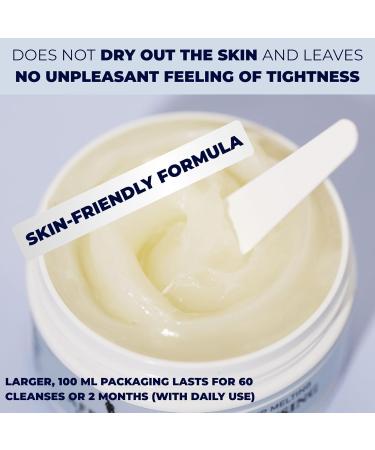 Afrodita Professional Clean Up Baume nettoyant pour le visage 100 ml d maquillant base d'huile de qualit sup rieure imperm able avec beurre de karit c ramides et huile de noix de coco pour - Buy Online on GoSupps.com