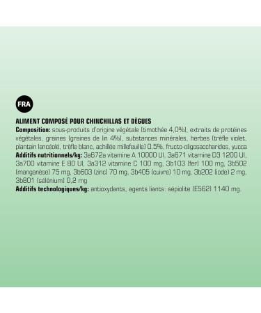 Versele Laga Complete Chinchilla & Degus 8kg - Buy Online on GoSupps.com