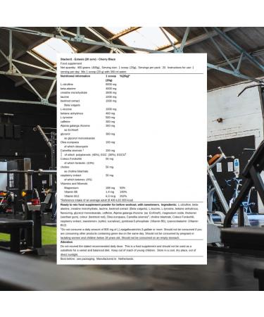 Stacker2 Extasis 400gr Cherry Blaze Kers 20 servings - Buy Online on GoSupps.com