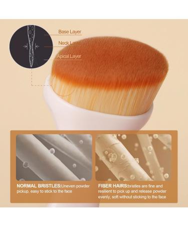 Foundation Concealer Brush Set - Double-Ended Blending Makeup Brush for Liquid/Powder - Pink Face Makeup Brushes - Buy Online on GoSupps.com