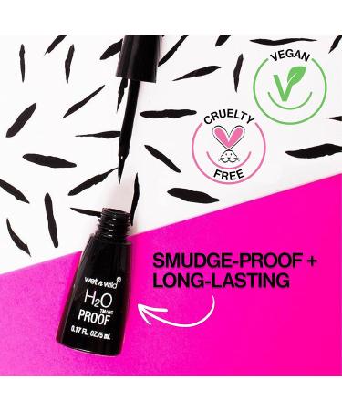Wet n Wild H20 Proof Liquid Liner Dark Brown 0.17oz - Waterproof Long-Lasting Formula - Buy Online on GoSupps.com