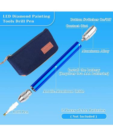 Art Light Pen Set | Aluminum Alloy Drill Pencil for Nail Art & DIY Crafts | Easy to Use & Comfortable Hold - Buy Online on GoSupps.com
