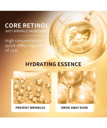 30 ml retinol antiwrinkle eye serum and 15 ml retinol eye cream moisturizes the skin around the eyes with moisture eye cream - Buy Online on GoSupps.com