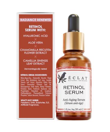 Retinol & Vitamin C Serum Set for Face & Eyes - Reduce Fine Lines, Wrinkles, and Acne Scars - Day & Night Serum Combo - 2-Pack Face Serums - Buy Online on GoSupps.com