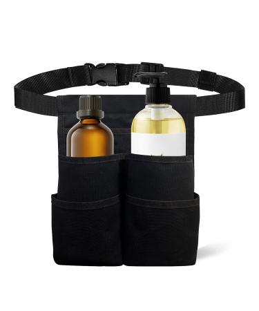 Massage Holster & Oil Bottle Holder | Adjustable Splash-Protected Storage for Massage Essentials - Buy Online on GoSupps.com