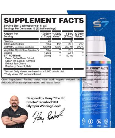 Evogen EVP AQ Liquid Glycerol Betaine Anhydrous S7 | Nitric Oxide Pump Inducer | Unflavored - Buy Online on GoSupps.com