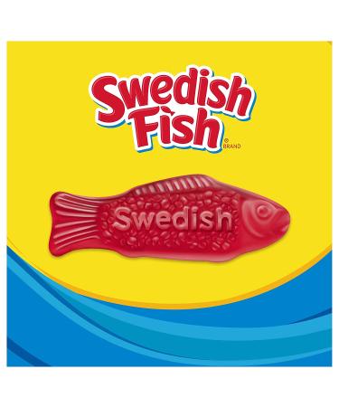 SWEDISH FISH Soft & Chewy Candy | 3.6 Oz. | Pack of 12 | Delicious Treat for All Ages - Buy Online on GoSupps.com
